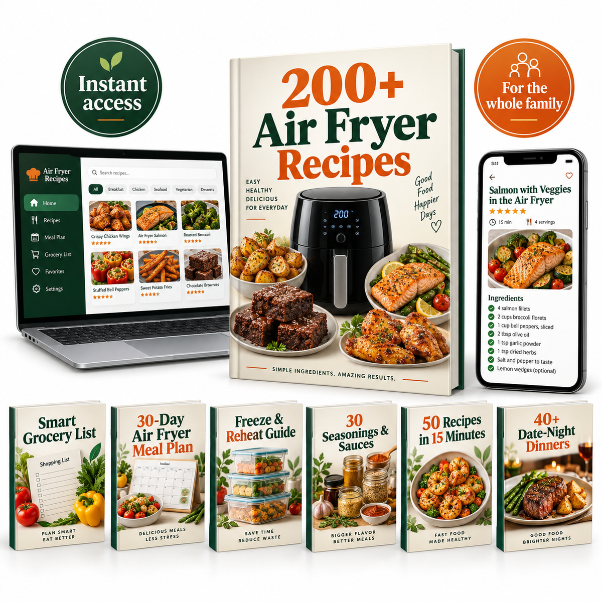 +200 Recipe Airfry